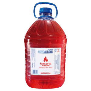 Alcool Gel Acendedor 80 4,4Kg Unidade