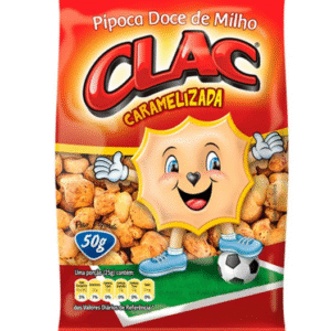 Pipoca Clac Caramelizada 50G