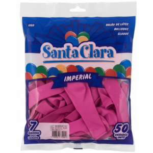 Balão Santa Clara Nº 7 Rosa