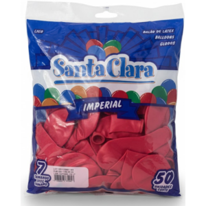 Balão Santa Clara Nº 7 Vermelho