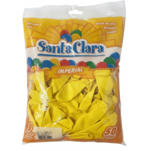 Balão Santa Clara Nº 9 Amarelo