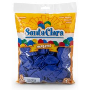 Balão Santa Clara Nº 9 Azul França