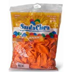 Balão Santa Clara Nº 9 Laranja