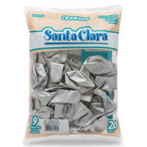 Balão Santa Clara Nº 9 Cromado Prata